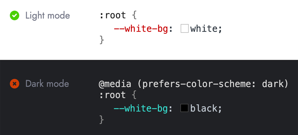 网站开发中模仿变色龙的CSS变量